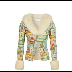 PEPPERLAND PEGGY CARDI - PUZZLE PRINT